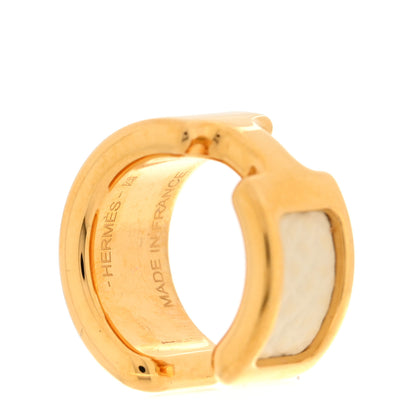 Hermes Epsom Olympe Ear Cuff Nata 3 of 3