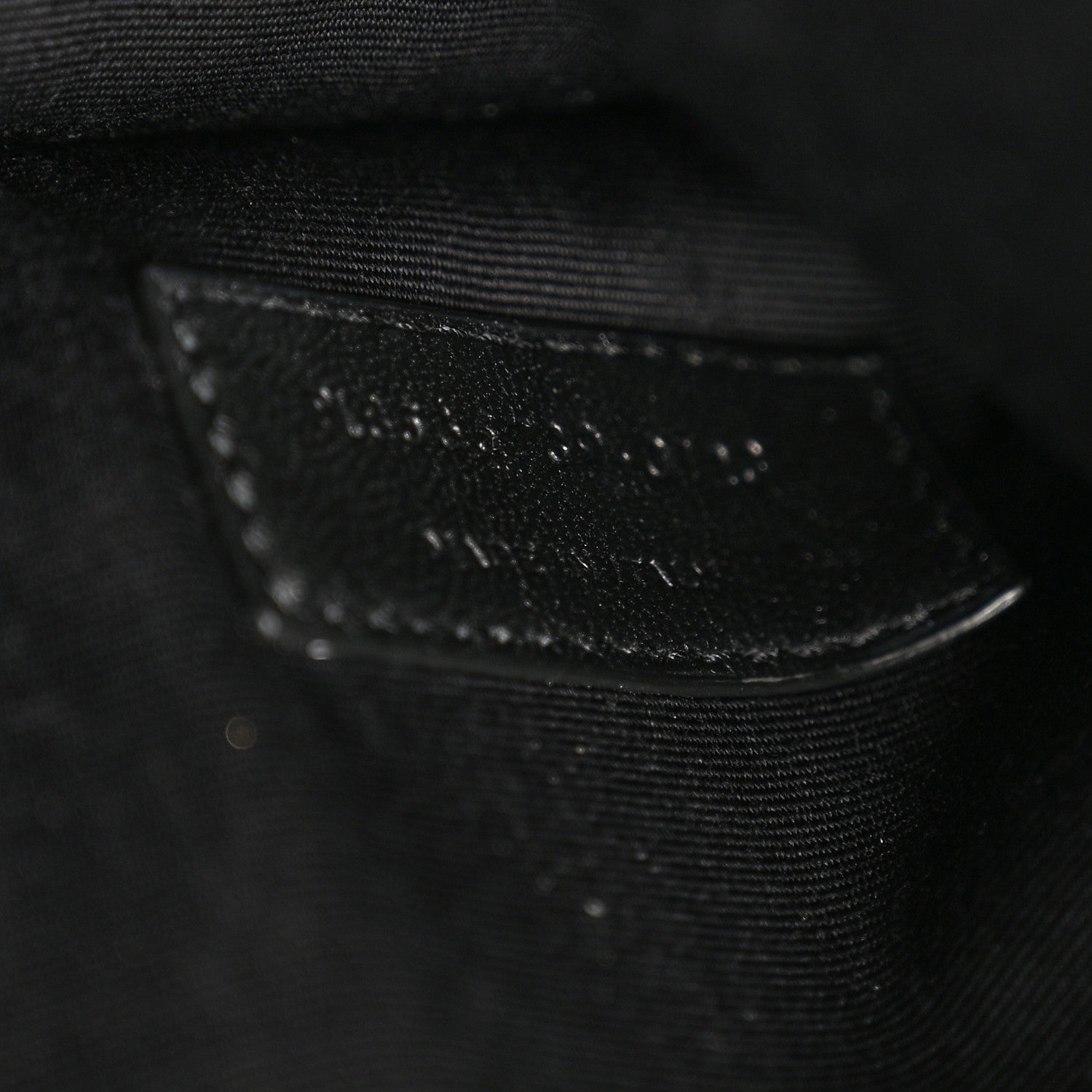 Saint Laurent Canvas Uptown Pouch Natural Beige Brick 7 of 7