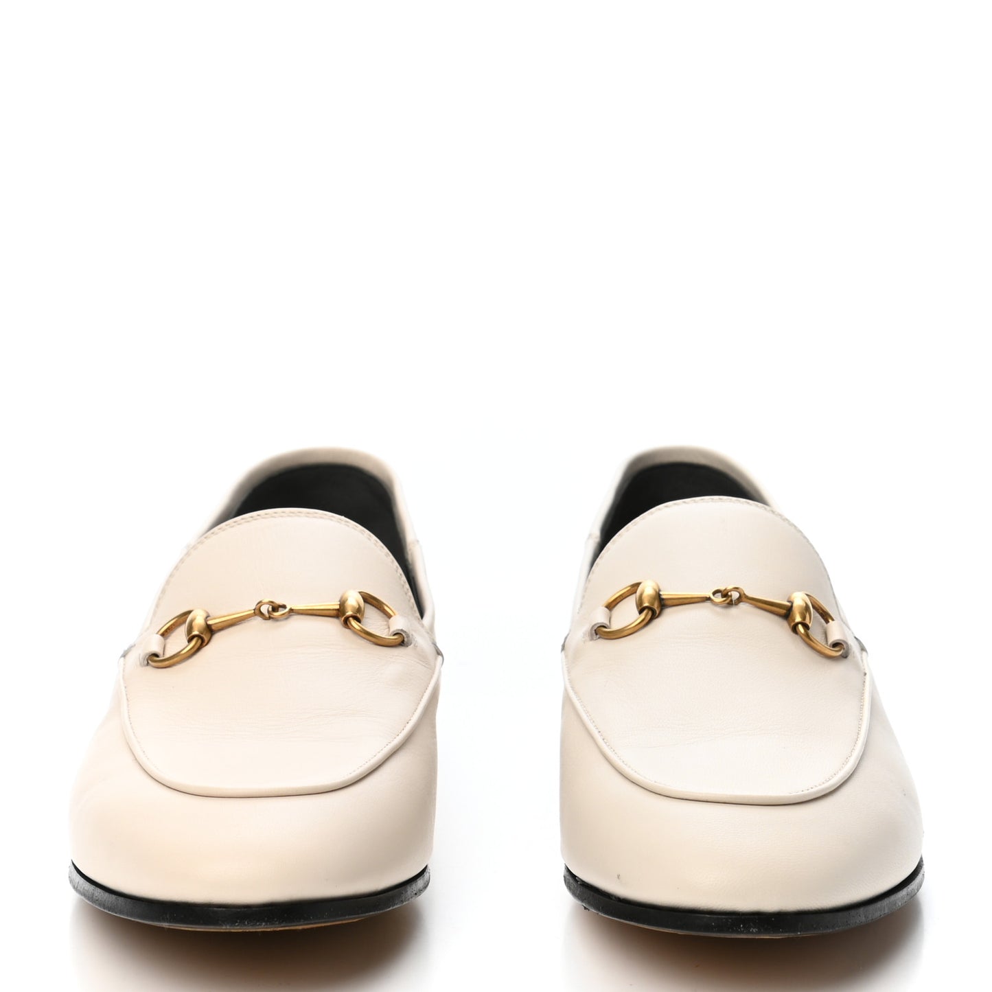 Lambskin Womens Brixton Horsebit Loafers 40.5 Mystic White
