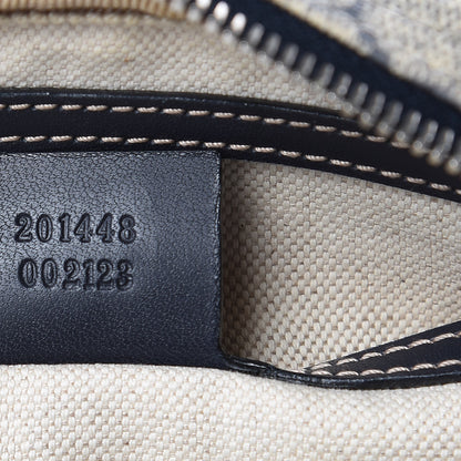 Gucci GG Plus Monogram Selleria Calfskin Medium Messenger Bag Beige Blue 7 of 12