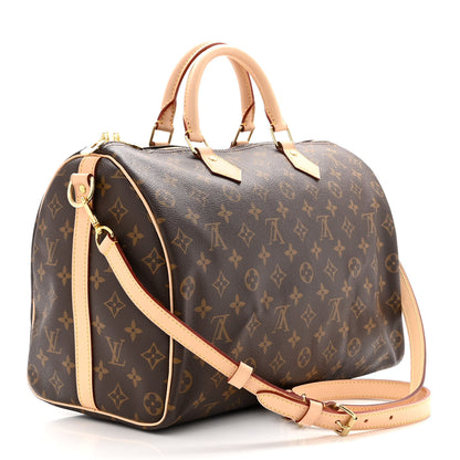 Louis Vuitton Monogram Speedy Bandouliere 35 3 of 11