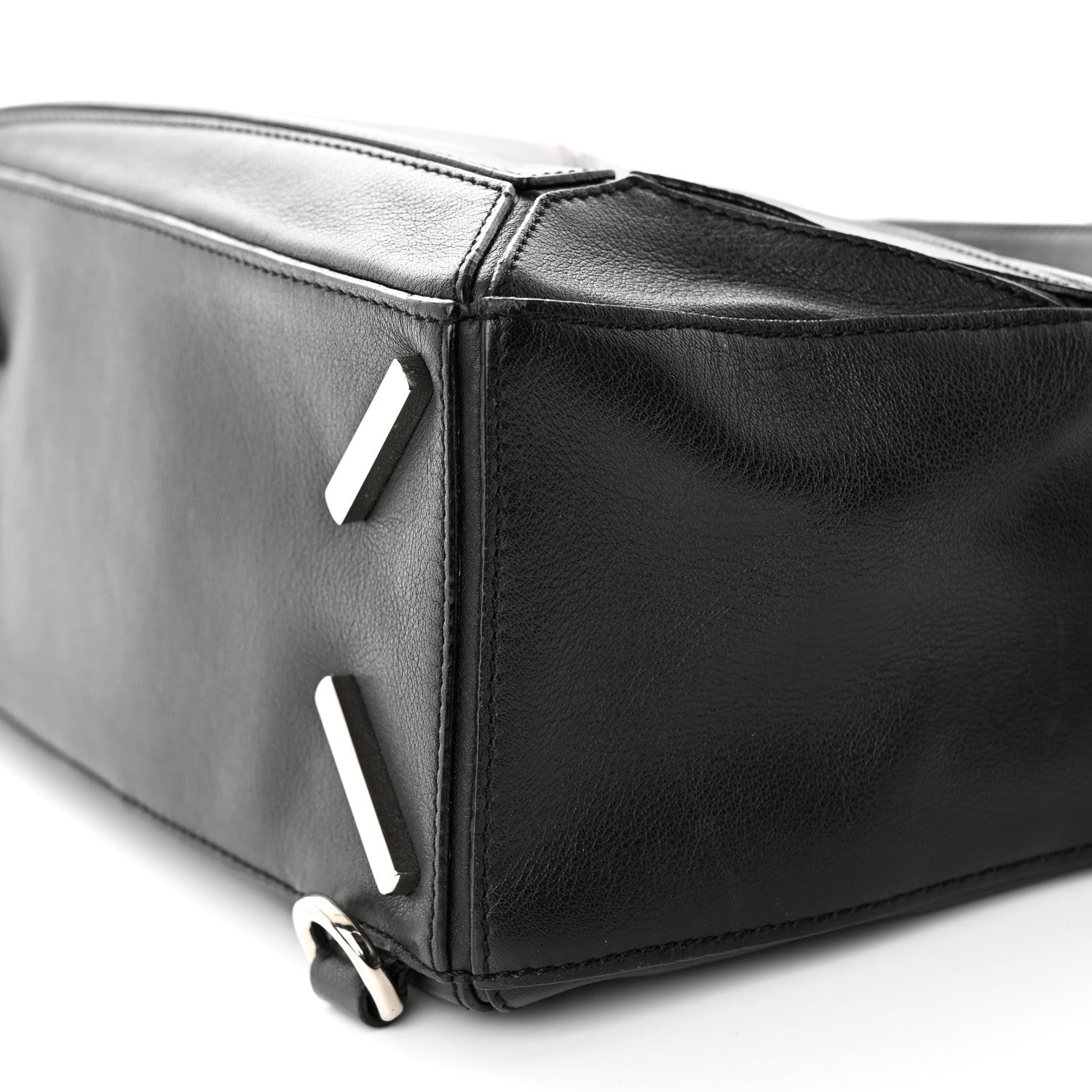 Loewe Calfskin Small Puzzle Bag Black 10 of 19