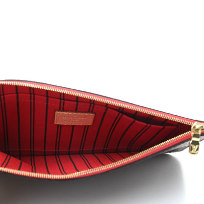 Louis Vuitton Monogram Neverfull MM GM Pochette Cherry 5 of 6