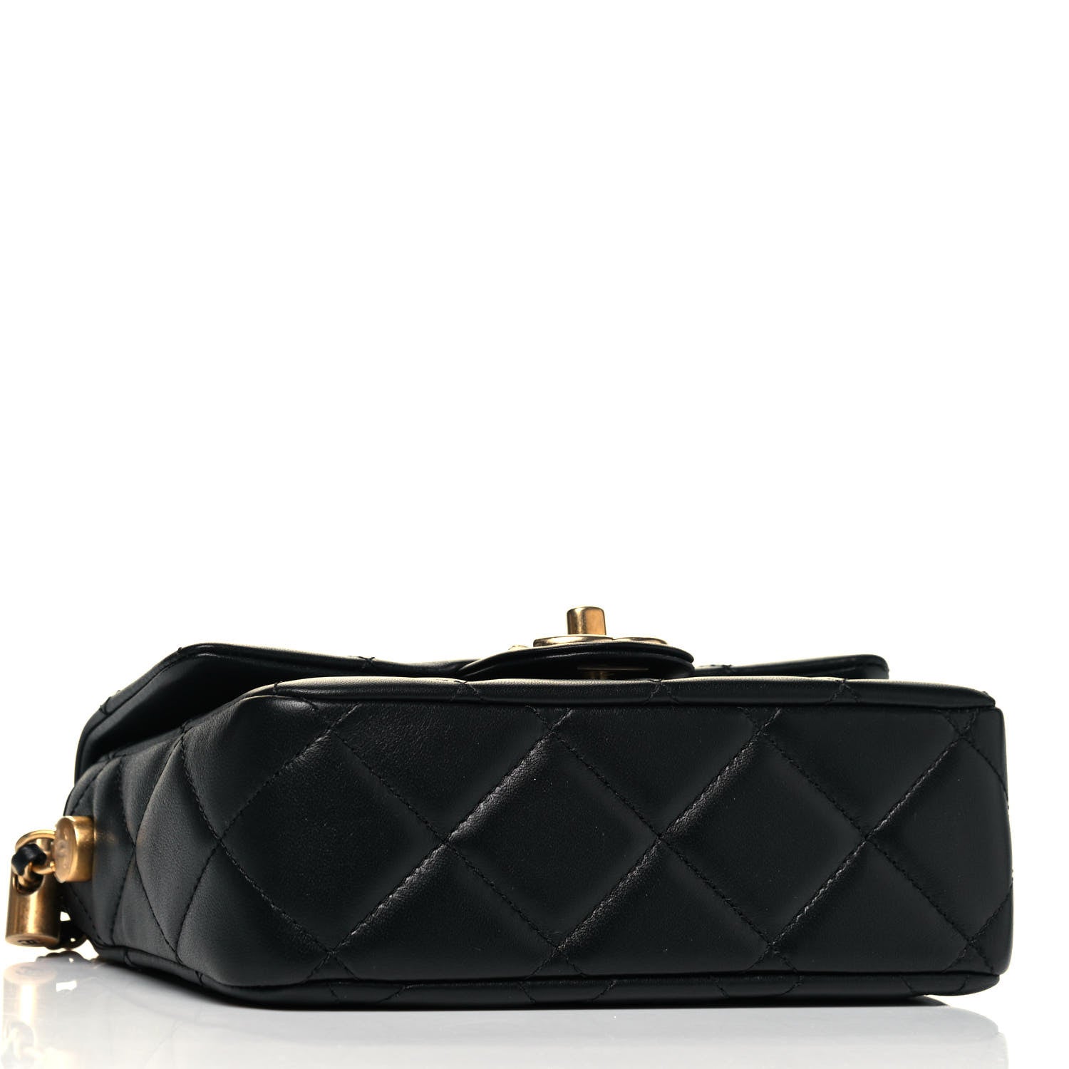 Chanel Lambskin Quilted Mini My Perfect Flap Black 4 of 9