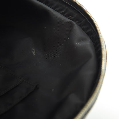 Gucci GG Supreme Monogram Web Dome Backpack Black 8 of 13