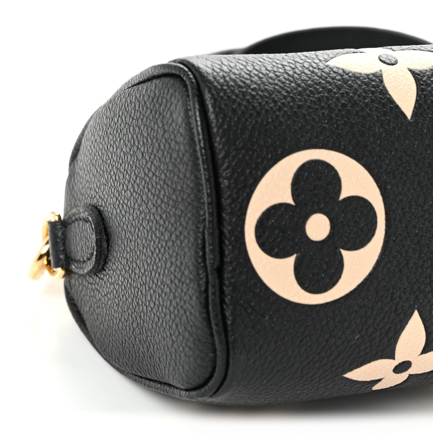 Louis Vuitton Empreinte Monogram Giant Nano Speedy Black Beige 8 of 9