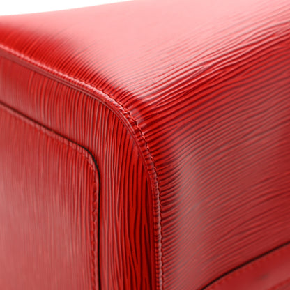 Louis Vuitton Epi Keepall 45 Castillan Red 9 of 11