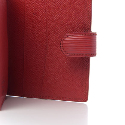 Louis Vuitton Epi Mini Agenda Castillan Red 7 of 8