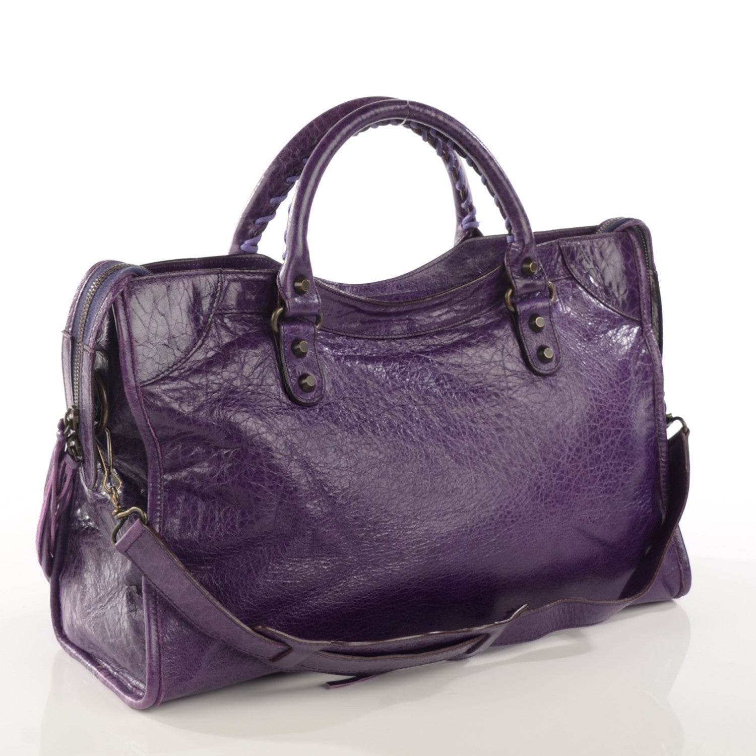 Balenciaga Agneau Classic Hardware City Violet 3 of 9