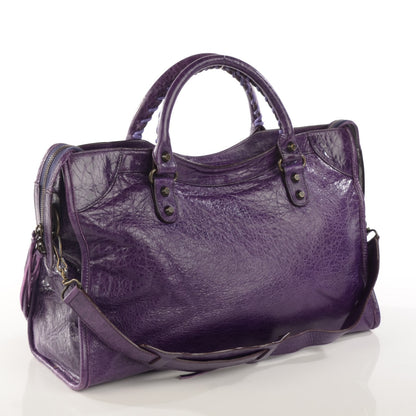 Balenciaga Agneau Classic Hardware City Violet 3 of 9