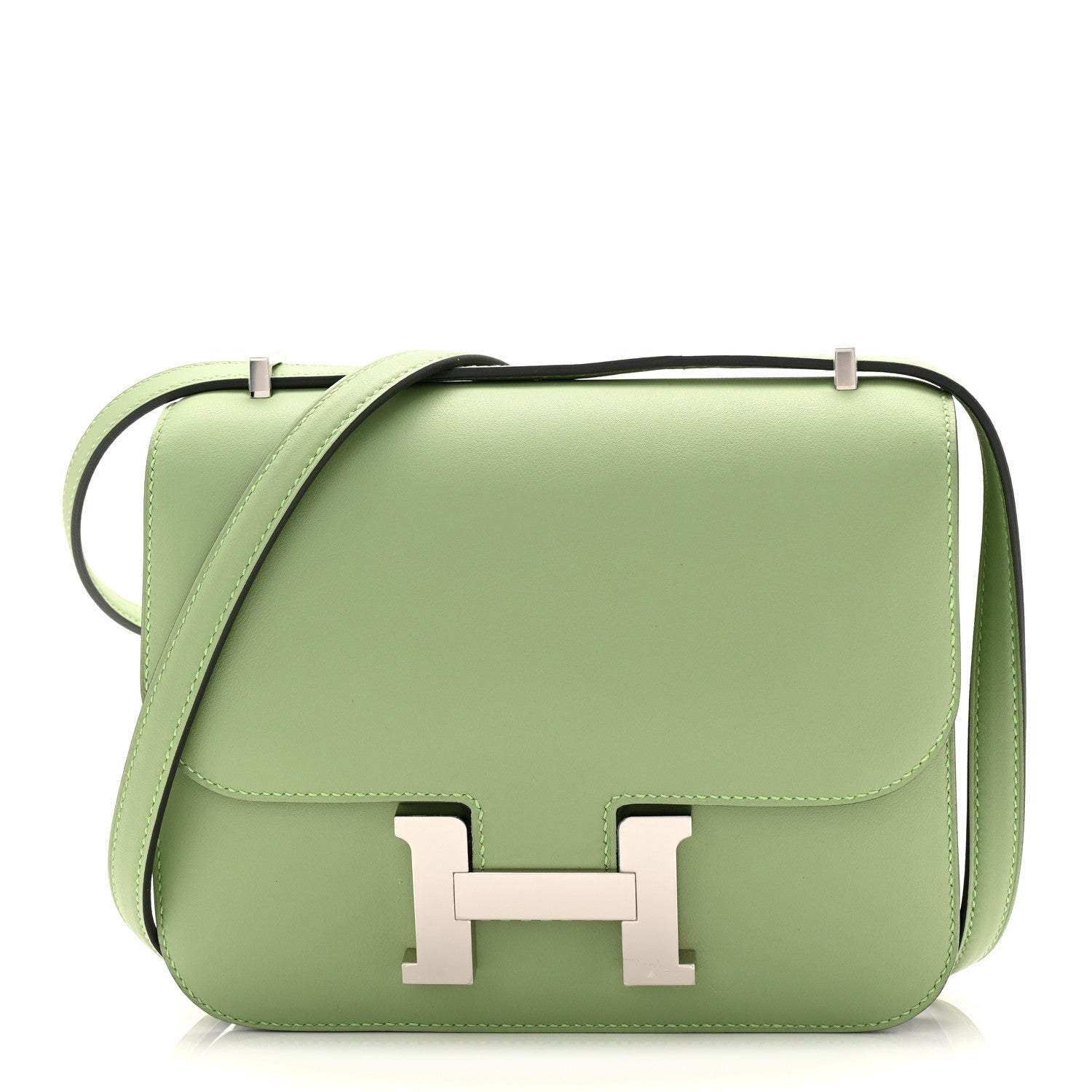 Hermes Swift Constance 18 Vert Criquet 1 of 12