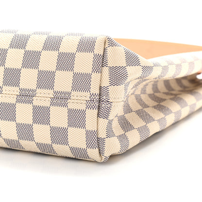 Louis Vuitton Damier Azur Graceful PM Rose Ballerine 11 of 12