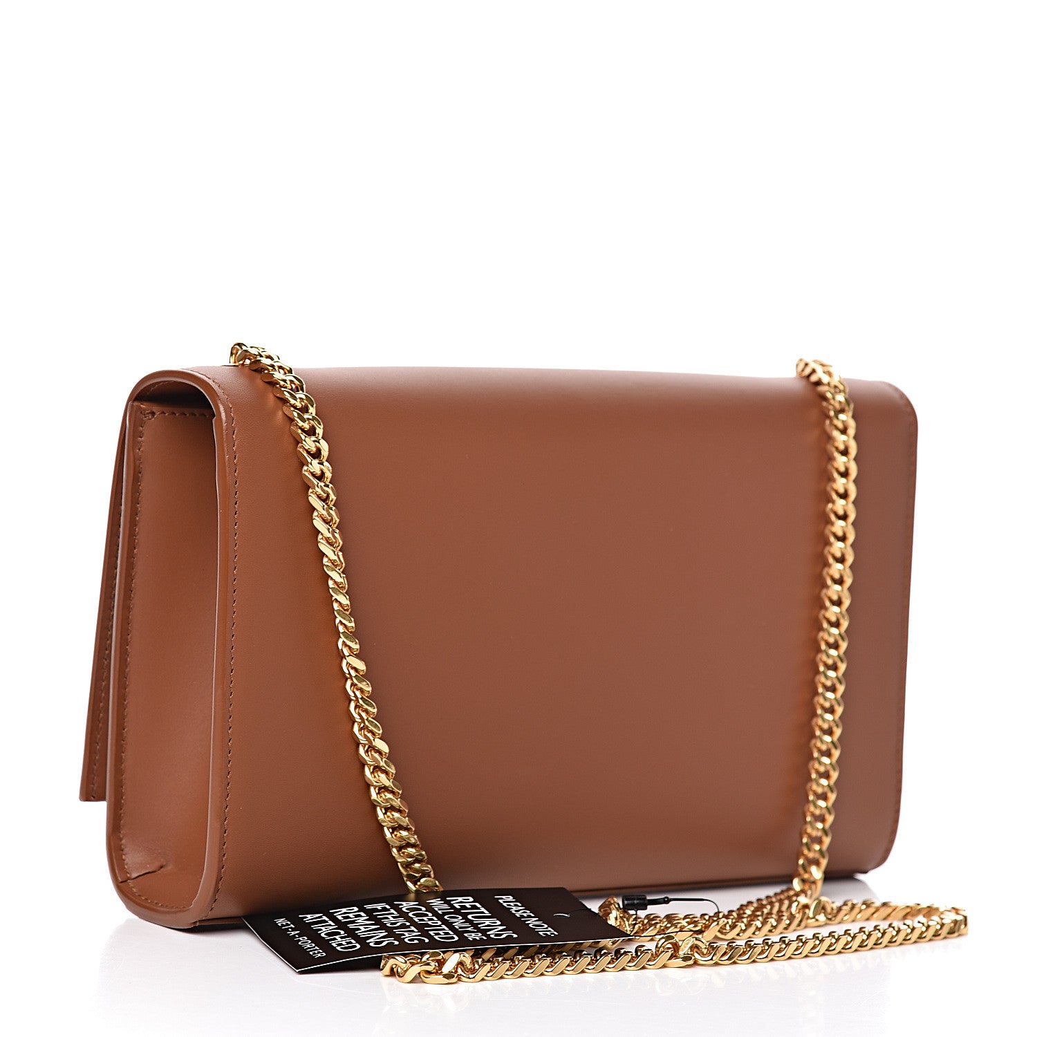 Saint Laurent Smooth Calfskin Medium Classic Monogram Kate Tassel Brown 3 of 10
