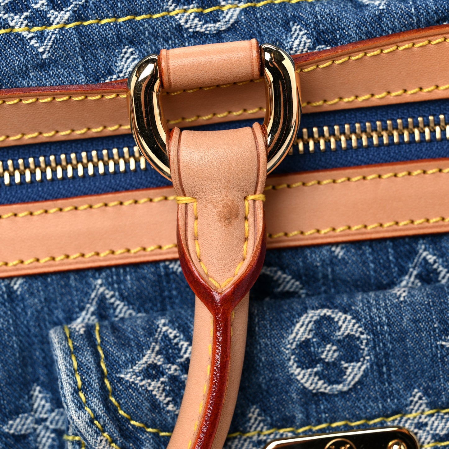 Monogram Denim Neo Speedy Blue