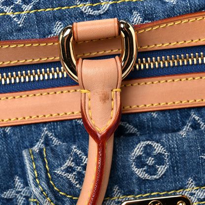 Louis Vuitton Monogram Denim Neo Speedy Blue 7 of 11
