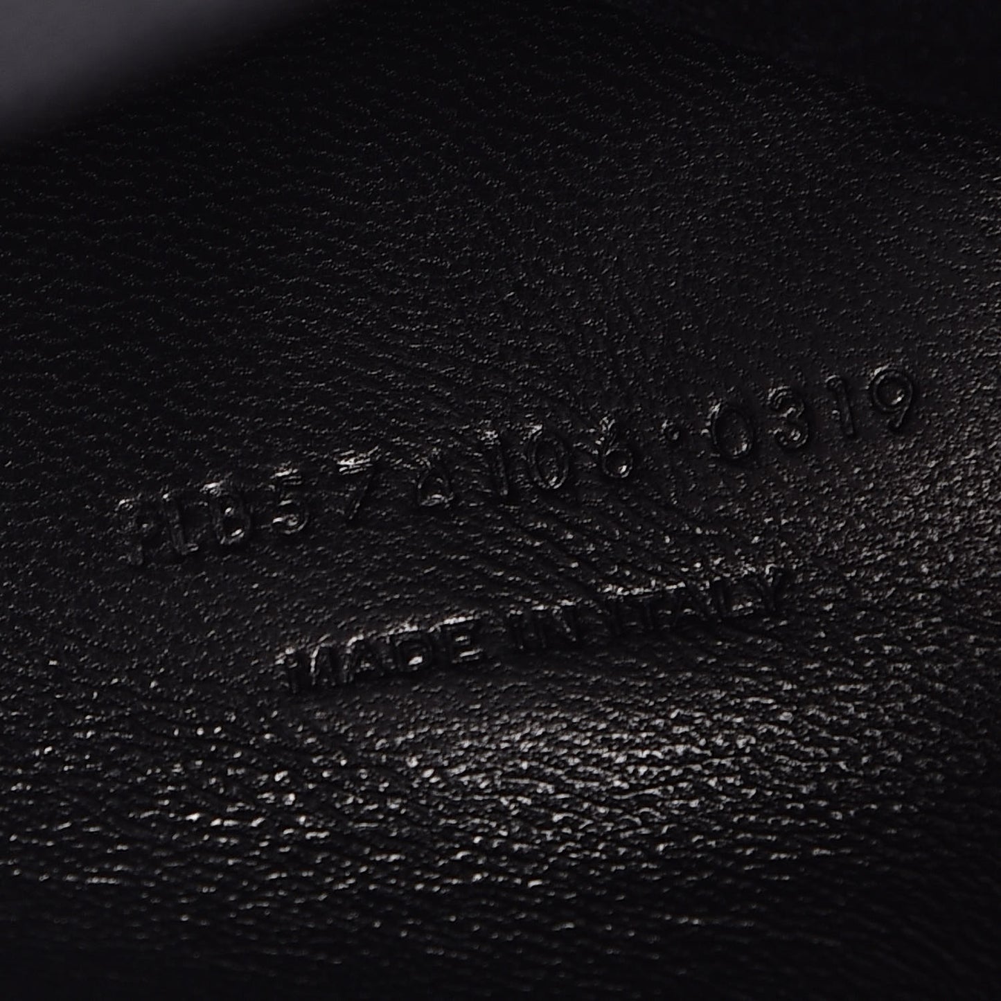 Grain De Poudre Medium West Hollywood Monogram Fold-Over Black