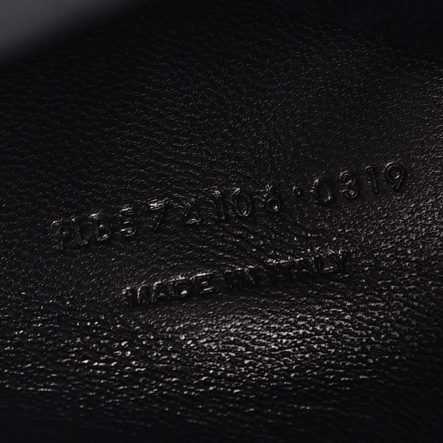 Saint Laurent Grain De Poudre Medium West Hollywood Monogram Fold-Over Black 7 of 10