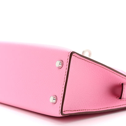 Hermes Epsom Mini Kelly Sellier 20 5P Pink 19 of 20