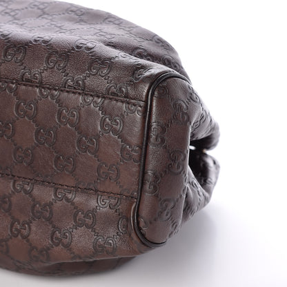 Gucci Guccissima Medium Sukey Tote Chocolate 9 of 9