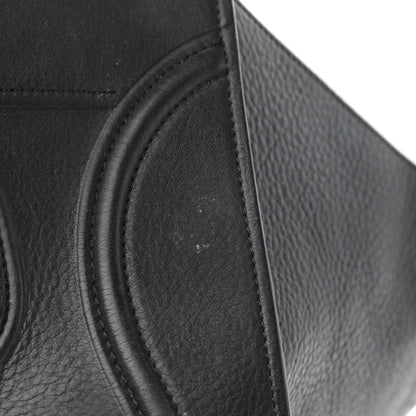 Celine Supple Calfskin Medium Phantom Luggage Black 12 of 22