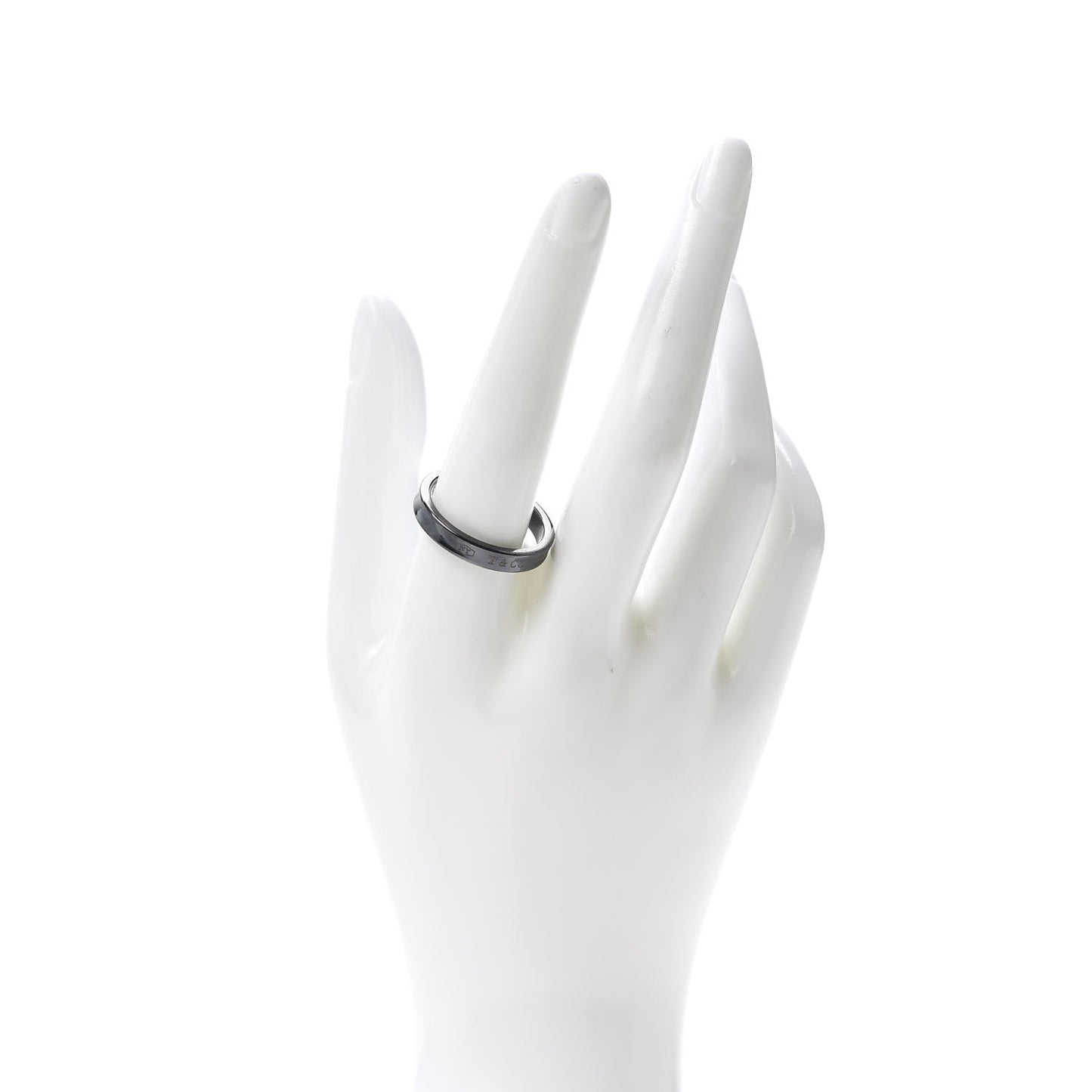 Titanium 4mm Narrow 1837 Ring 63 10.25
