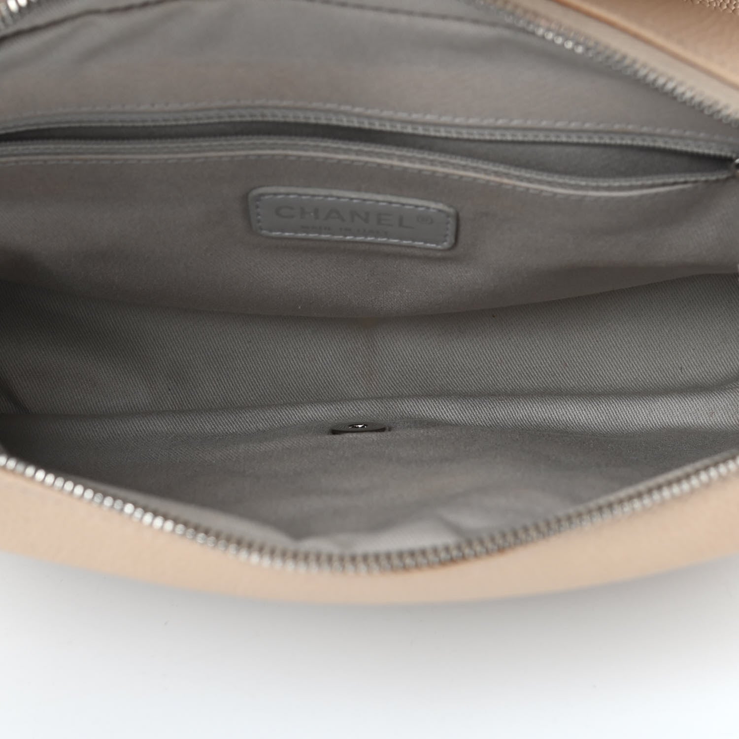 Chanel Caviar Quilted Jumbo Easy Flap Beige 4 of 6