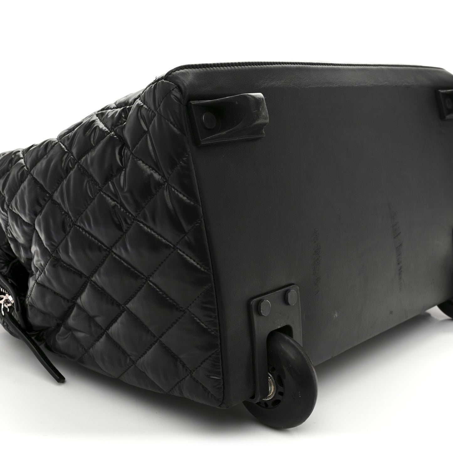 Nylon Quilted Coco Cocoon Trolley Black