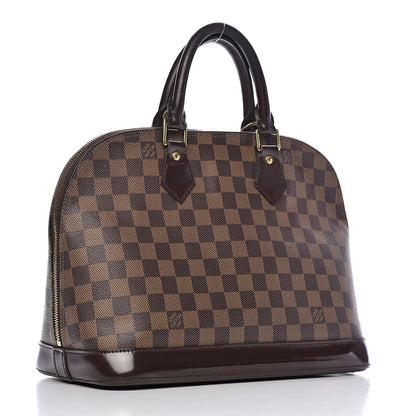 Louis Vuitton Damier Ebene Alma PM 3 of 15
