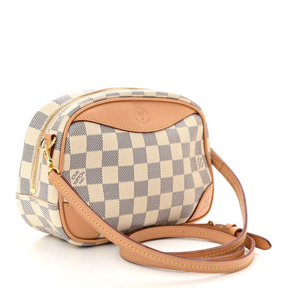 Louis Vuitton Damier Azur Mini Deauville 3 of 14