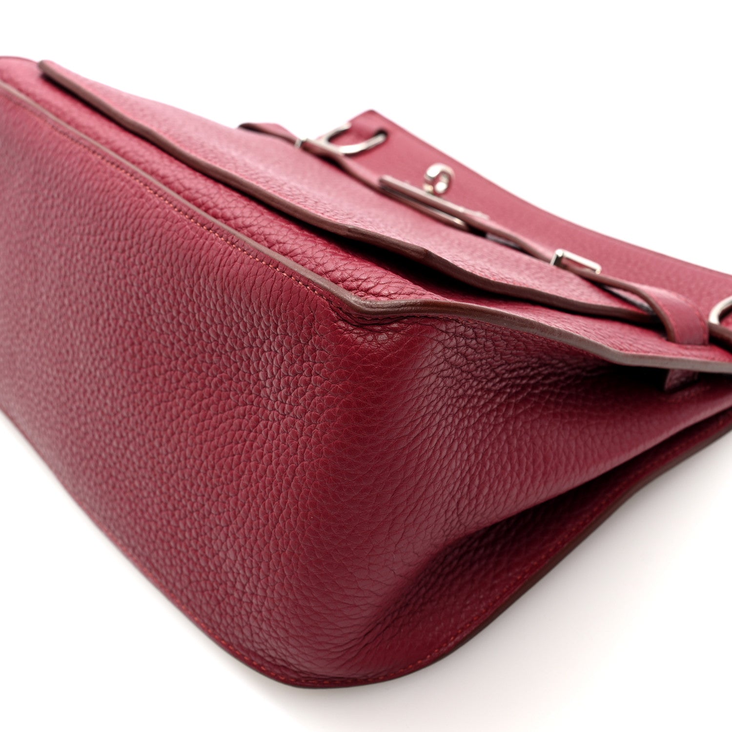 Hermes Taurillon Clemence Jypsiere 28 Rubis 10 of 10