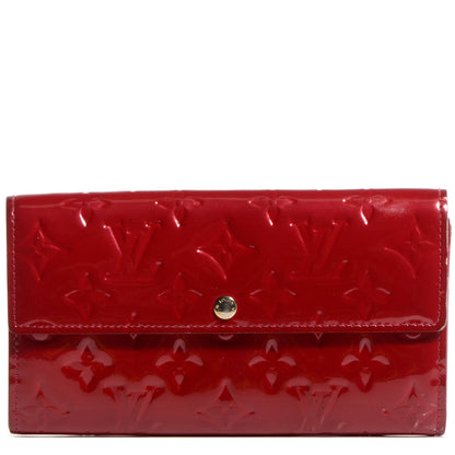 Louis Vuitton Vernis Sarah Wallet Pomme D'Amour 1 of 7