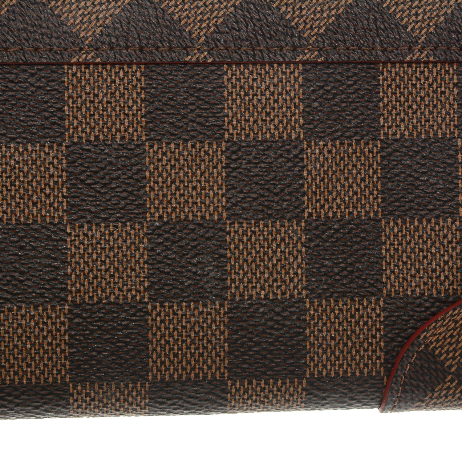 Louis Vuitton Damier Ebene Caissa Wallet Cherry 8 of 8
