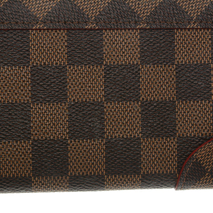 Louis Vuitton Damier Ebene Caissa Wallet Cherry 8 of 8