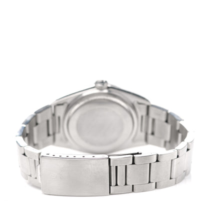 Rolex Stainless Steel 36mm Oyster Perpetual Datejust "Boiler Gauge" Dial Watch White 16000 3 of 5