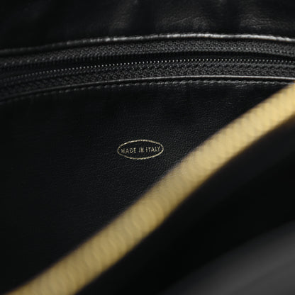 Chanel Lambskin Flap Shoulder Bag Black 10 of 12