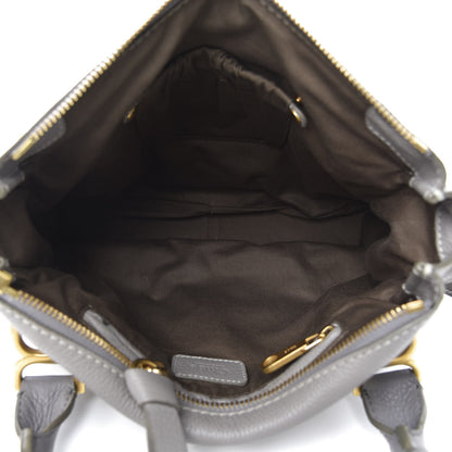 Chloe Calfskin Medium Marcie Satchel Cashmere Grey 6 of 10