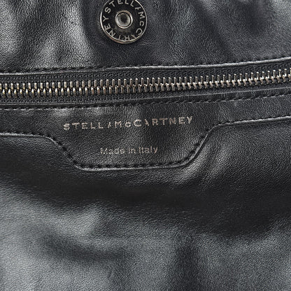 Stella McCartney Faux Shearling Chain Falabella Tote Black 6 of 9