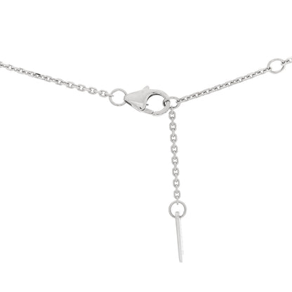 Messika 18K White Gold Diamond Baby Move Pave Necklace 4 of 5