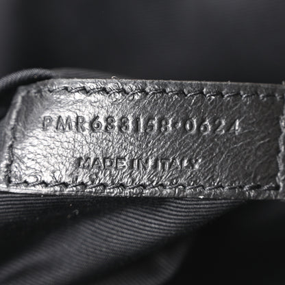 Saint Laurent Crinkled Calfskin Matelasse Monogram Medium Niki Chain Satchel Caramel 7 of 10