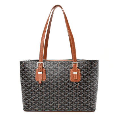 Goyard Goyardine Sac Marie Galante MM Black Gold 1 of 10