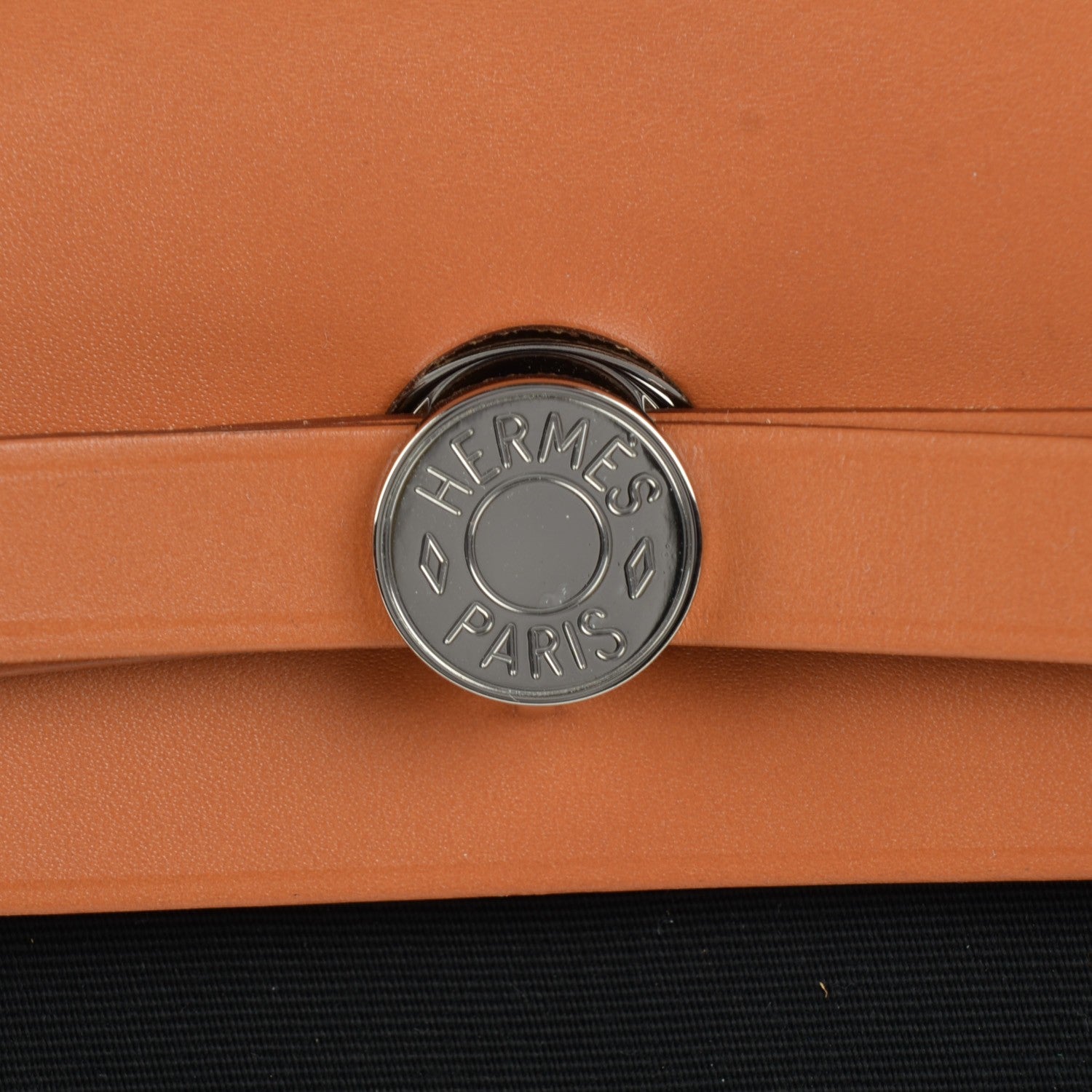 Hermes Vache Hunter Toile Herbag Zip PM 31 Black 3 of 16