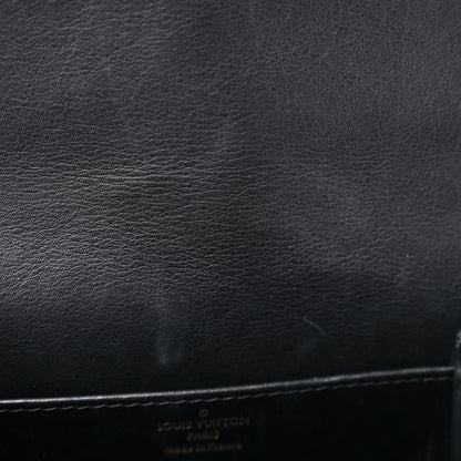 Louis Vuitton Grained Calfskin Vivienne NM Black 10 of 11