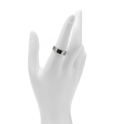 Cartier 18K White Gold 5.5mm LOVE Ring 57 8 2 of 4
