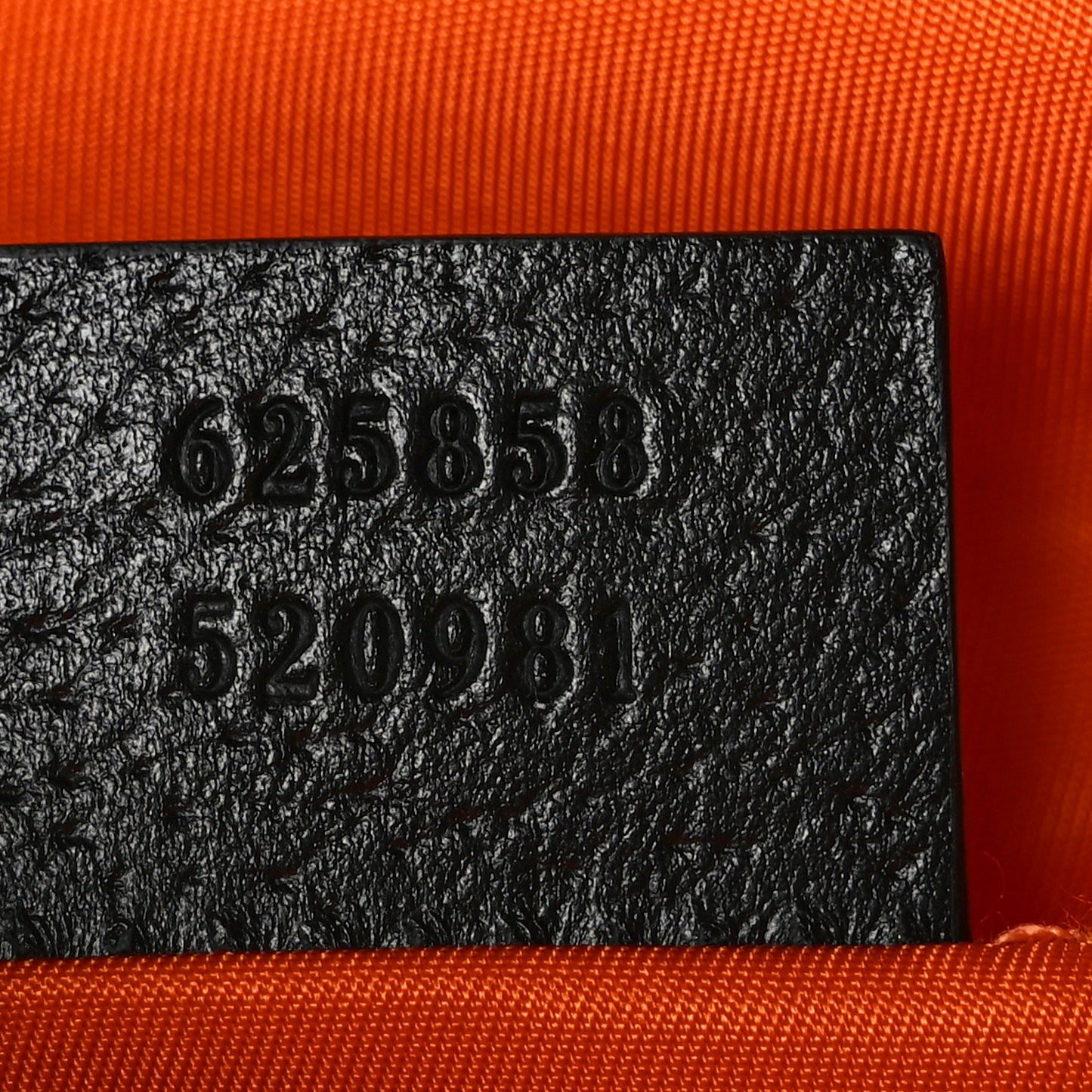 Econyl Nylon Monogram Off The Grid Messenger Orange Black