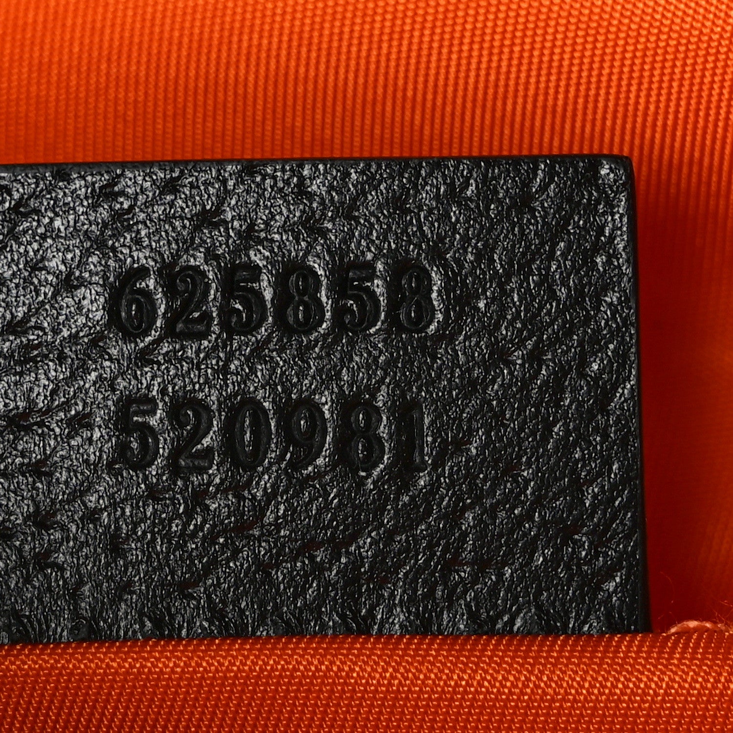 Gucci Econyl Nylon Monogram Off The Grid Messenger Orange Black 6 of 8
