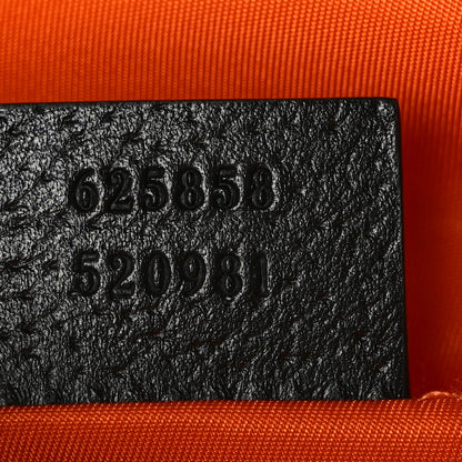 Gucci Econyl Nylon Monogram Off The Grid Messenger Orange Black 6 of 8