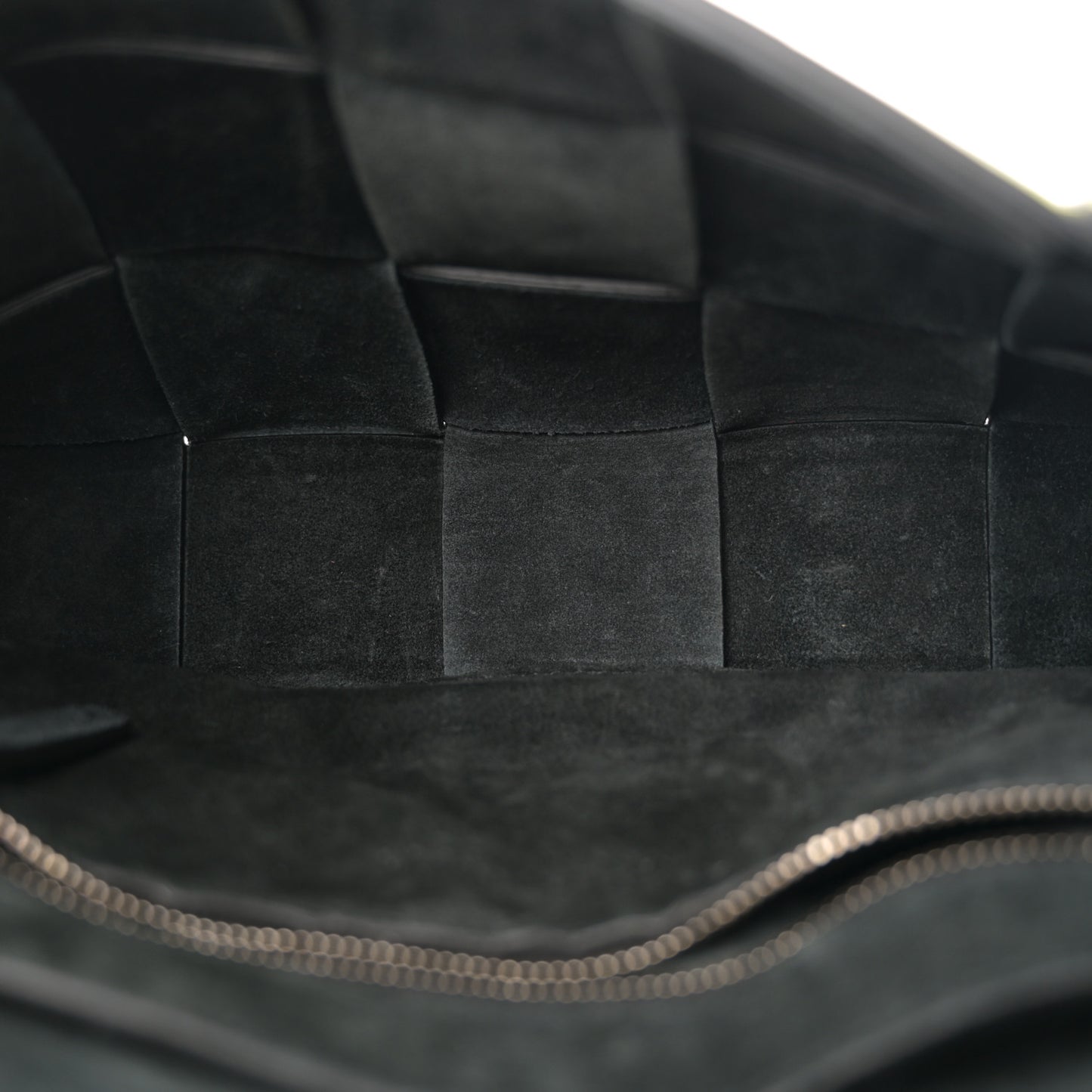 Metallic Crushed Calfskin Maxi Intrecciato Cassette Crossbody Bag Chlorophyll