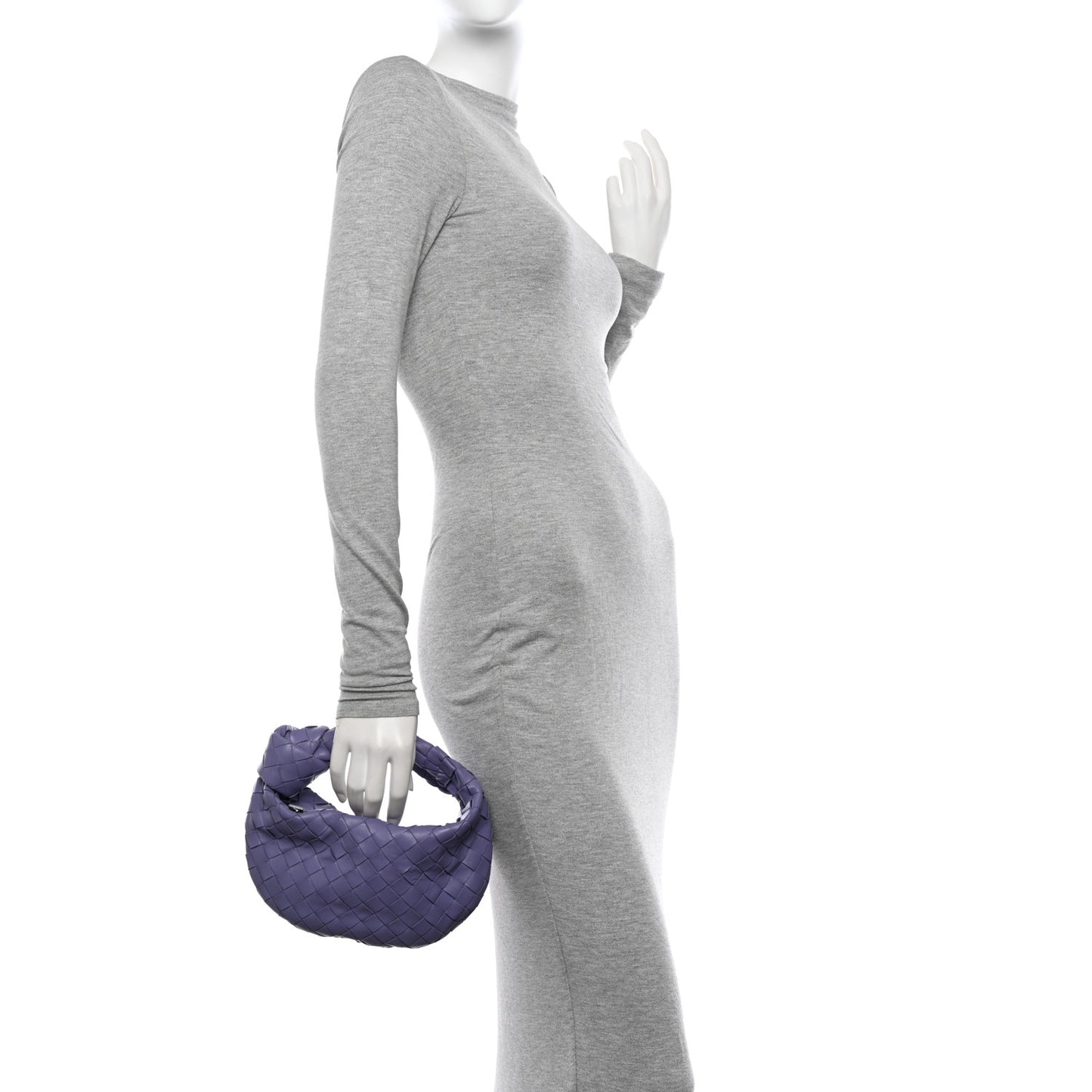 Nappa Intrecciato Mini Jodie Lavender