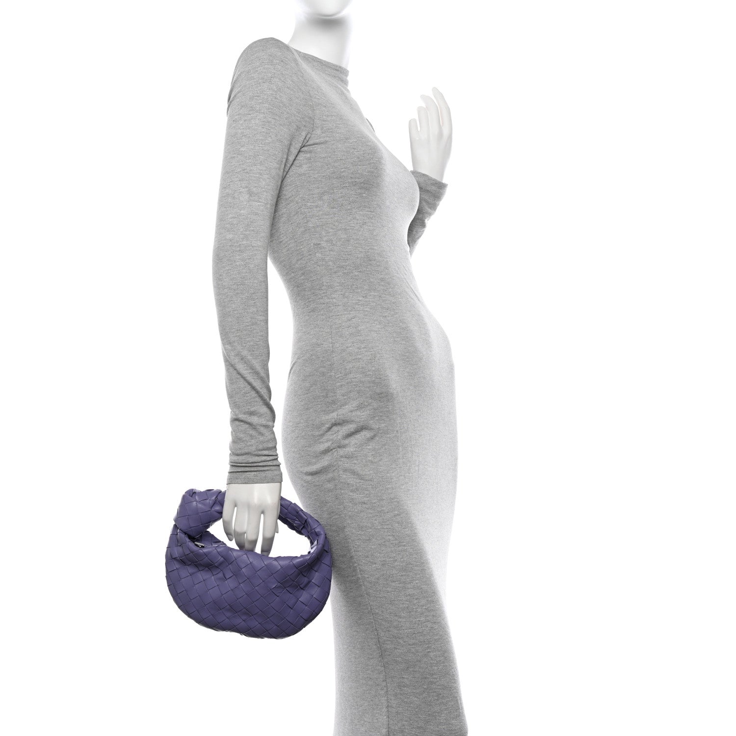 Bottega Veneta Nappa Intrecciato Mini Jodie Lavender 2 of 9