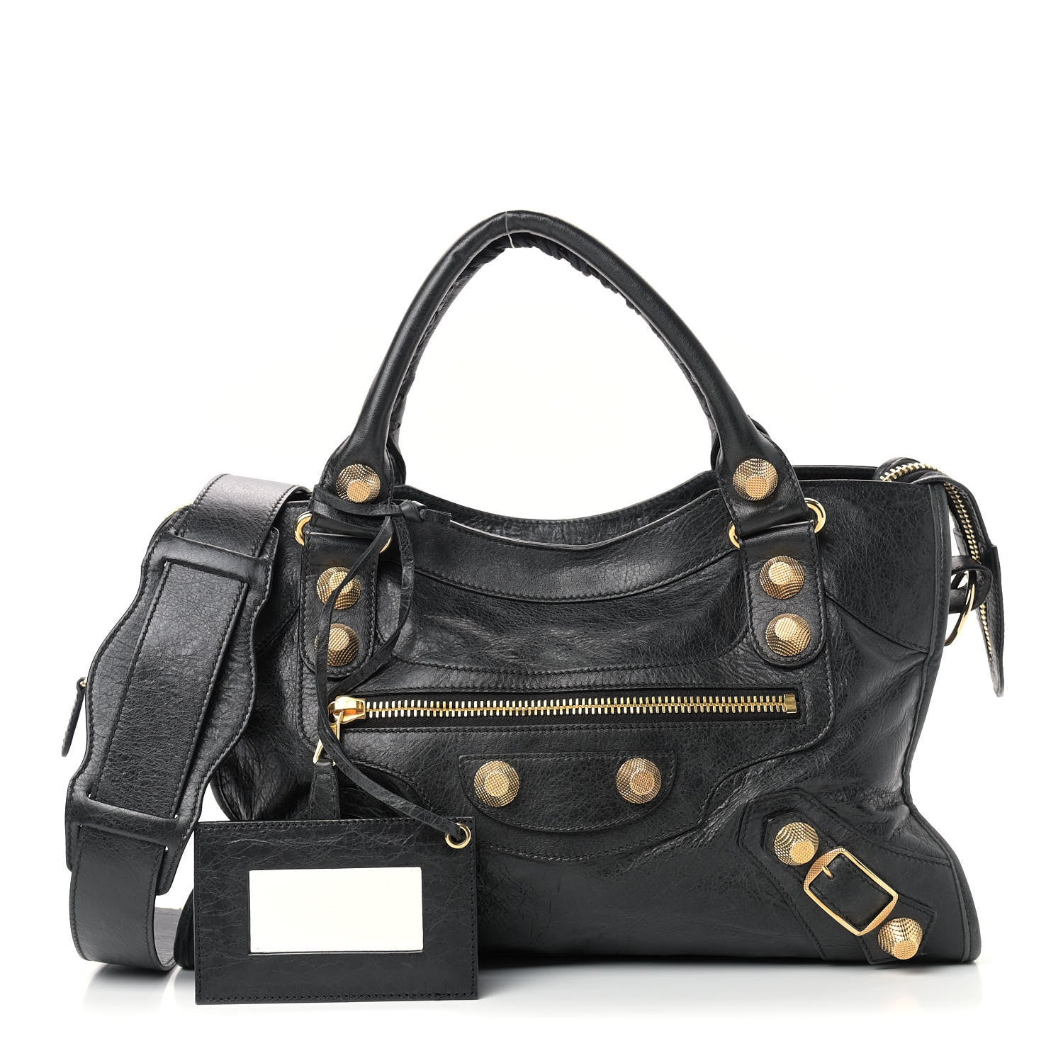 Balenciaga Agneau Giant 21 Gold Hardware City Black 1 of 9